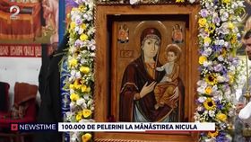 100.000 de pelerini la Mânăstirea Nicula! Oamenii au venit de pretutindeni să se închine în fața icoanei făcătoare de minuni